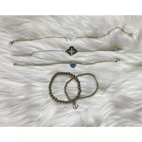 NWT Silver Bracelet Bundle - Picture 1 of 2